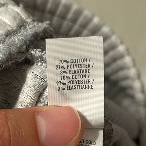 Aerie Women's Grey Ribbed Velour High Waist Skinny Flare Pants - XL - Picture 10 of 10